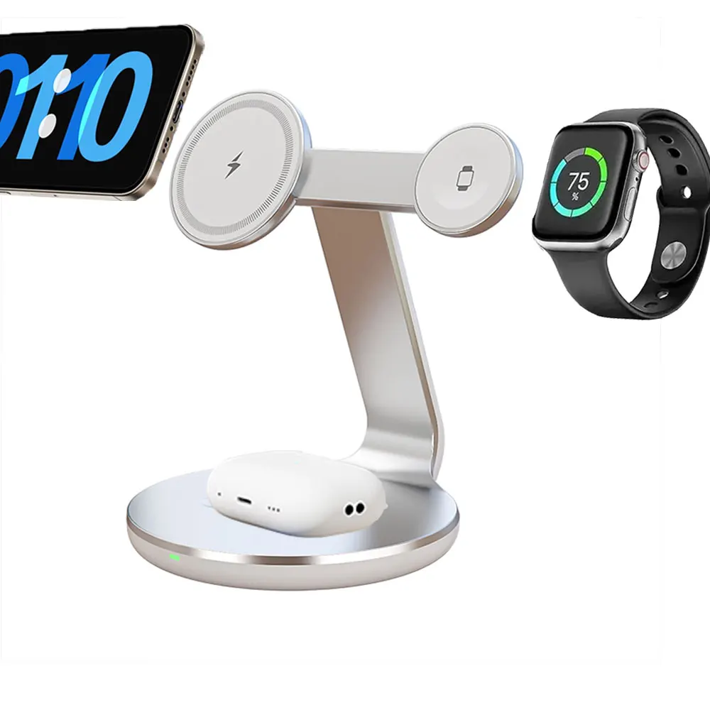 Watch Charger Cable - 3 in 1 Wireless Charger Stand