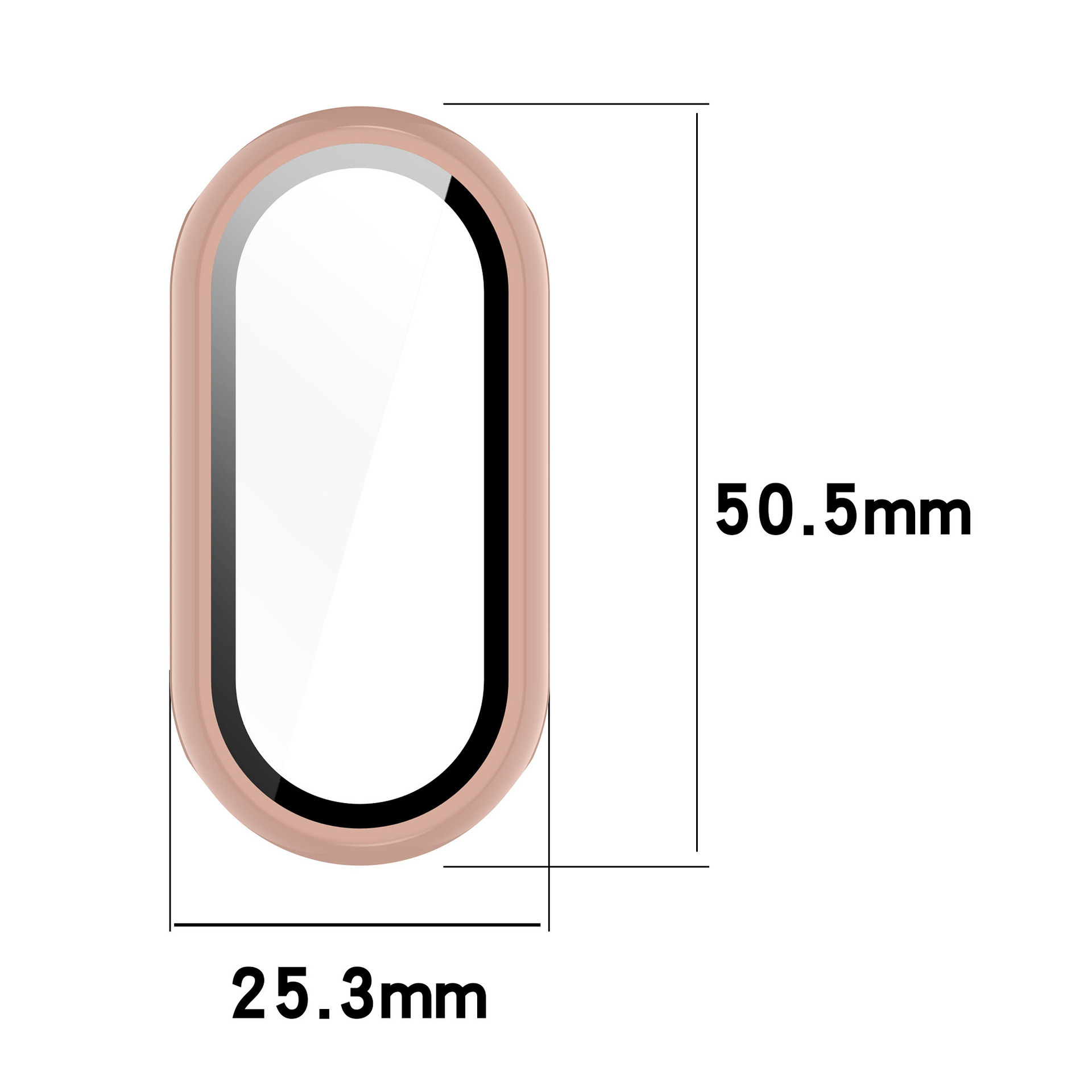 Tempered Glass+PC Case For Xia - Smartwatch Band Accessories 评论和价格
