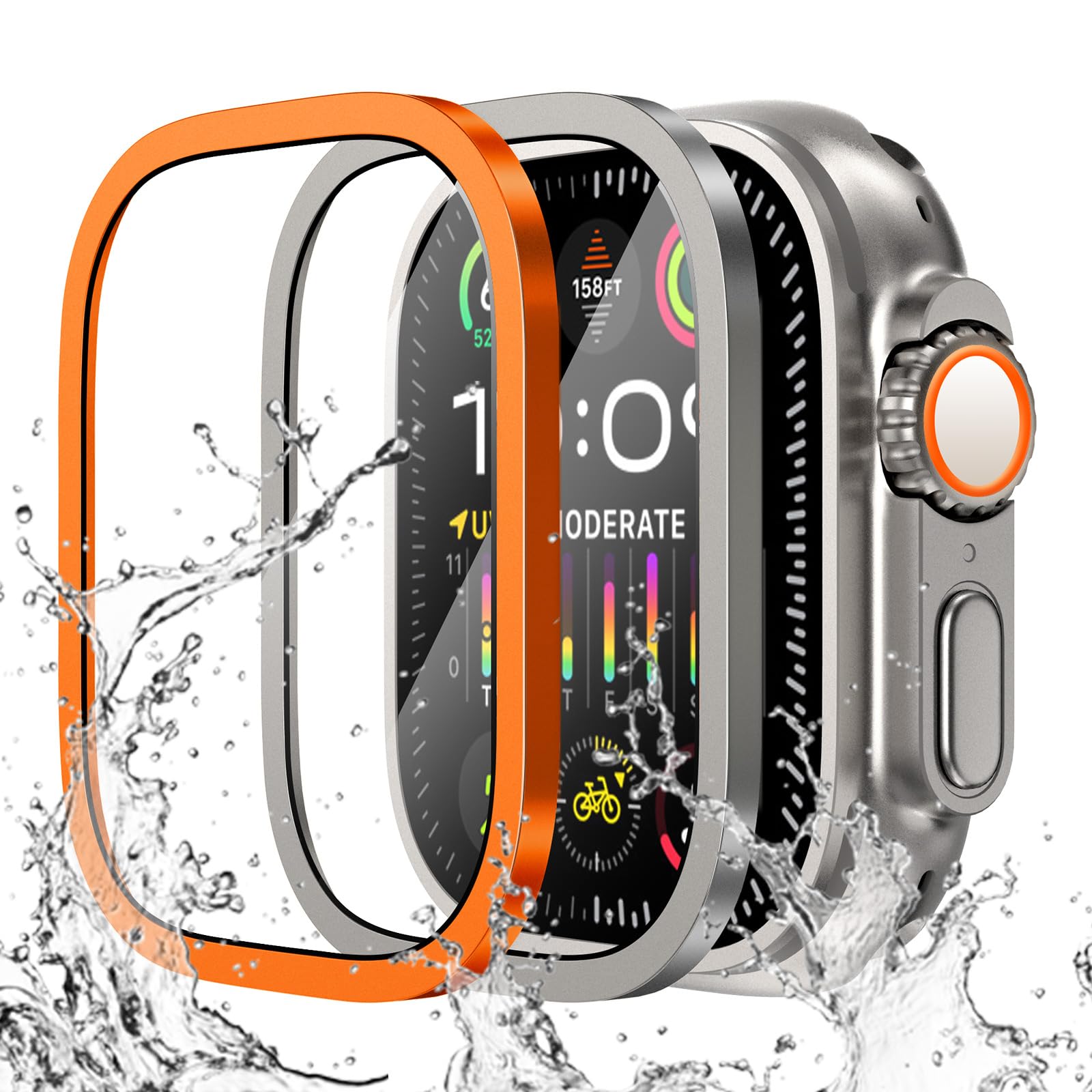 Tempered Glass for Apple Watch - Smartwatch Case 评论和价格