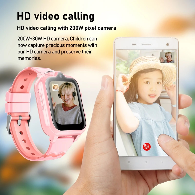 Yoateo Smart Watch Kids 4G KT1 - Android Smartwatch Accessories 评论和价格