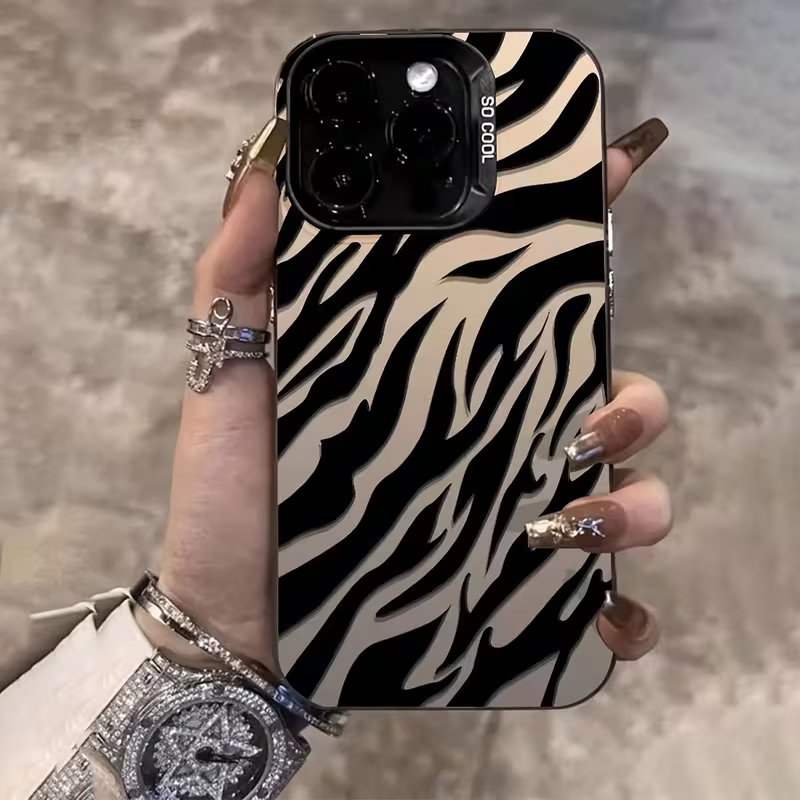 Zebra Pattern Black Advanced I - Apple Iphone 15 评论和价格