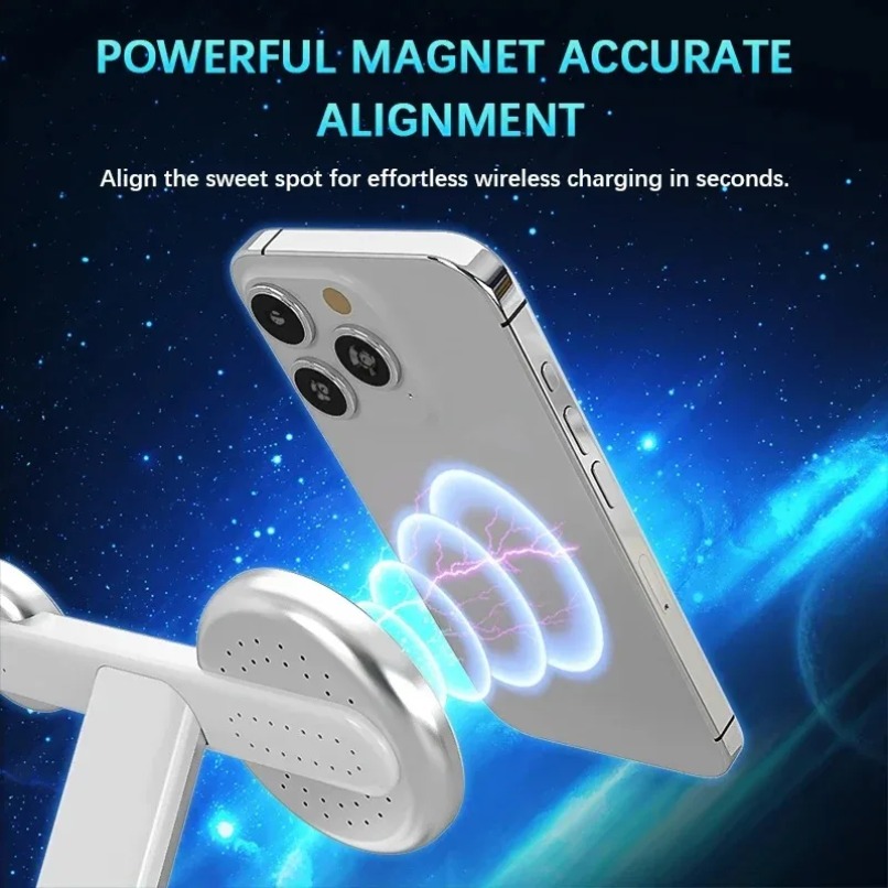 3 in 1 Wireless Charger Stand  - Watch Charger Cable 评论和价格
