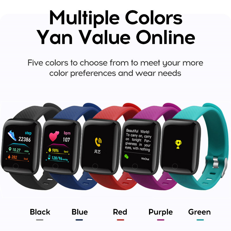 116plus Smart Watch Men Women  - Android Smartwatch Accessories 评论和价格