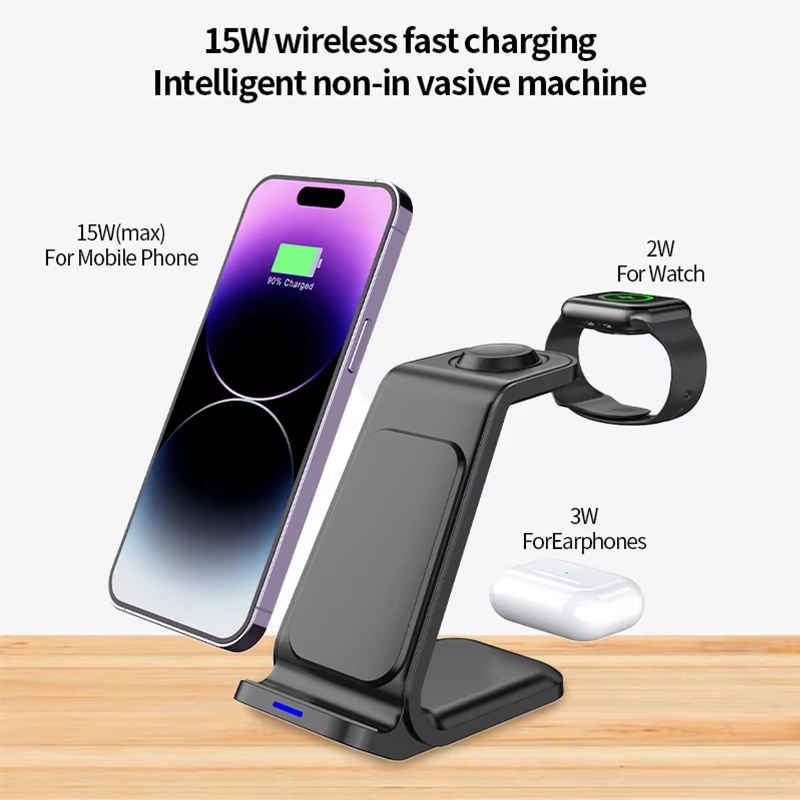 15W 3 in 1 Wireless Charger St - Watch Charger Cable 评论和价格